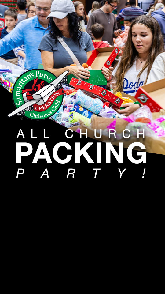 Operation Christmas Child | Packing Party - Grace Church