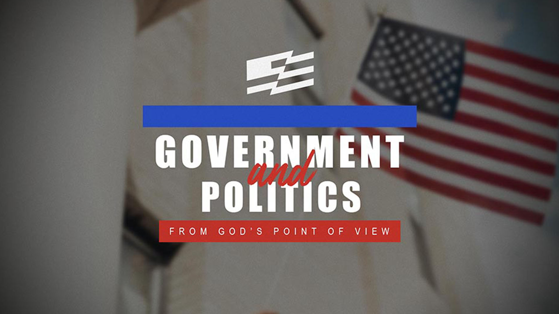 Government and Politics from God's Point of View

Saturday | 5:00pm
October 15 & 22
