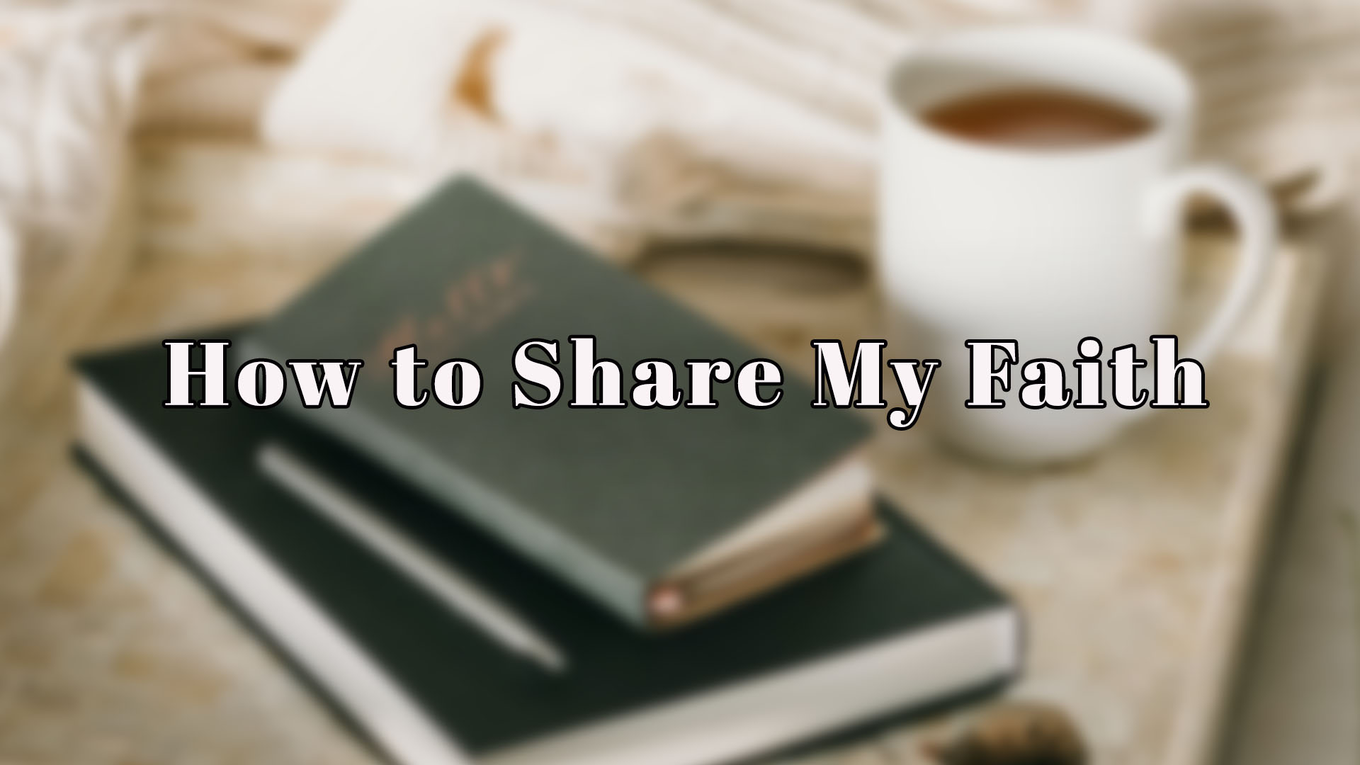 How To Share My Faith

Sunday | May 28 | 9:00am
Saturday | August 12 | 5:00pm
Sunday | November 5 | 11:00am
