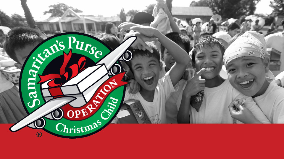 Operation Christmas Child

Return shoeboxes by November 8&nbsp;
Volunteer to help!
