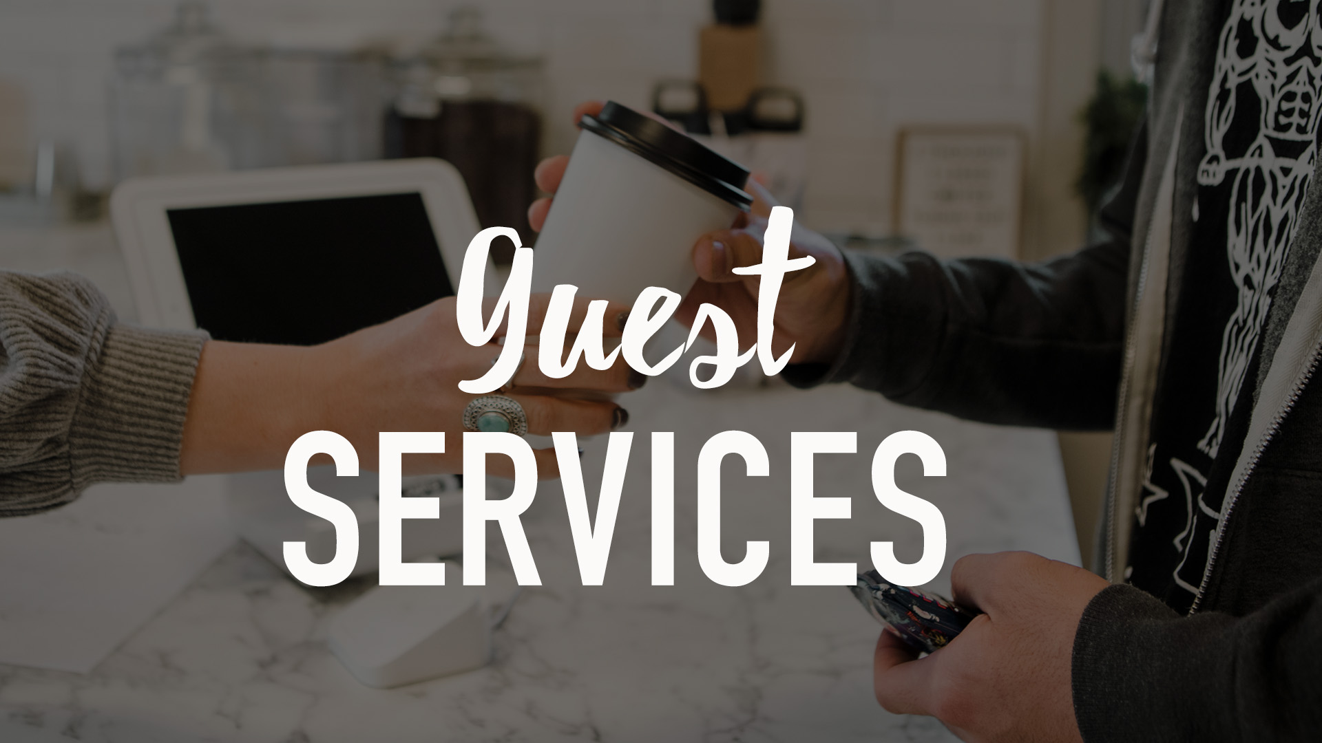 Volunteer with any Guest Services Team

 
