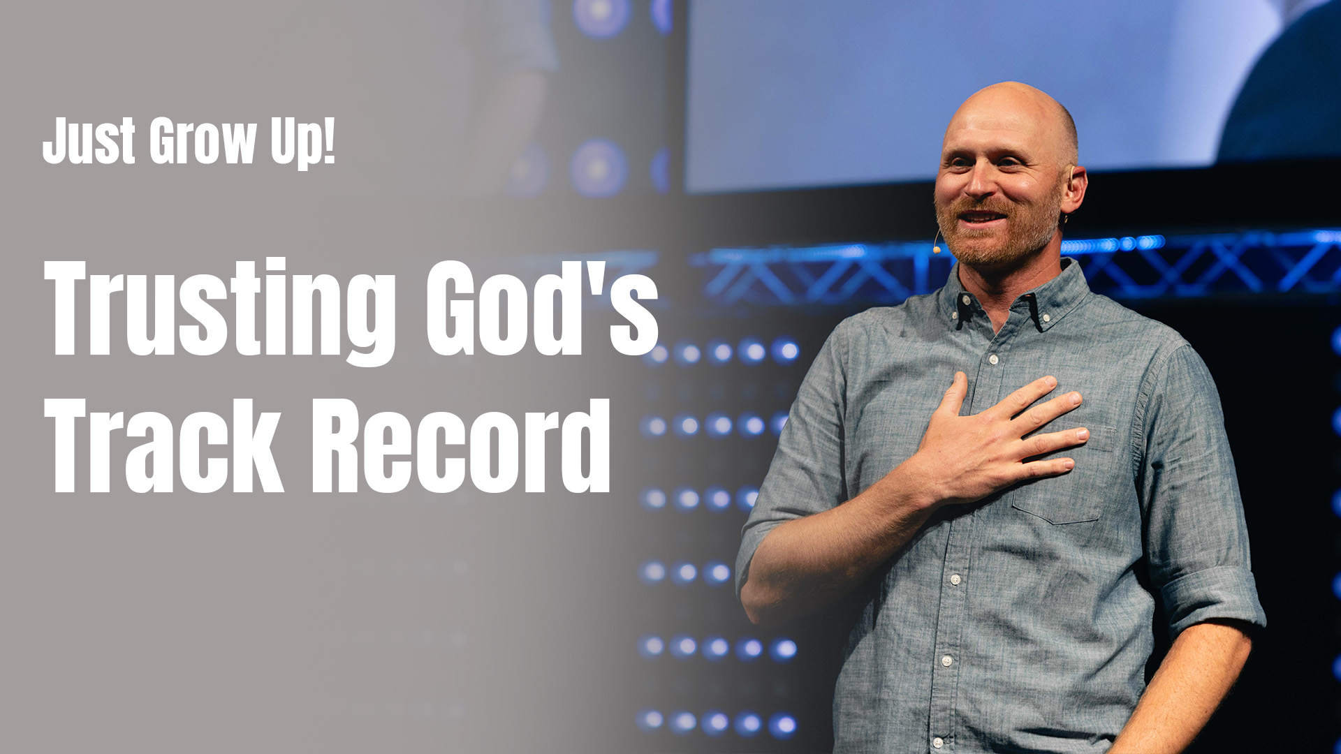 Trusting God's Track Record